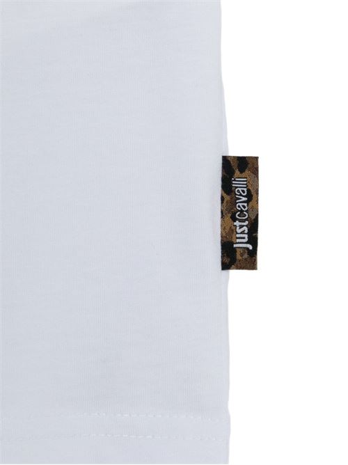 T-shirt uomo con stampa JUST CAVALLI | 80OAHE27CJ110003